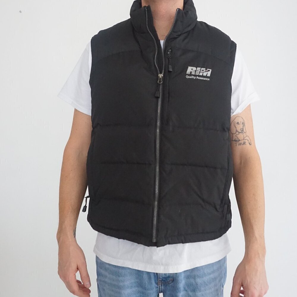 North End All Climate Wear Black Ezem System Down Filled Puffer Jacket Vest XL - Picture 2 of 10